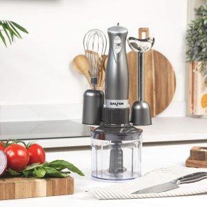 Blender Salter Blender Zestaw 3w1 COSMOS 350W Ubijanie Miksowanie Sieka Misa 500ml 7