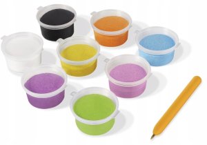 Jovi Zestaw do malowania piaskiem JOVI Play&Fun, potwory 6