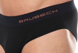 Brubeck Slipy męskie z wkładką rowerową BE10150 czarne r. M 3