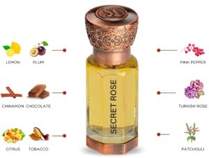 Swiss Arabian Swiss Arabian, Secret Rose, Perfume Oil, Unisex, 12 ml Unisex 2