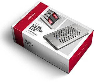 Axagon AXAGON EEM2-20GD, zewnętrzna obudowa USB-C 20 Gbps na dwa dyski SSD M.2 NVMe z funkcją klonowania 2