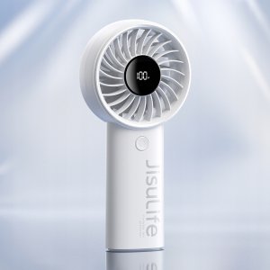 Wentylator Jisulife Mini wentylator Jisulife Handheld Fan Life4 3600mAh przenośny wiatraczek USB - szary 5