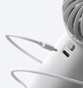 Wentylator Jisulife Mini wentylator Jisulife Handheld Fan Life4 3600mAh przenośny wiatraczek USB - szary 7