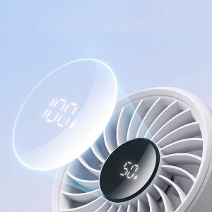 Wentylator Jisulife Mini wentylator Jisulife Handheld Fan Life7 3600mAh przenośny wiatraczek USB - szary 12