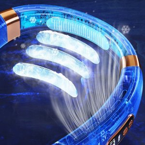 Wentylator Jisulife Mini wentylator Jisulife Handheld Fan Life8 Plus przenośny wiatraczek USB z funkcją powerbanka 4500mAh i latarką - biały 7