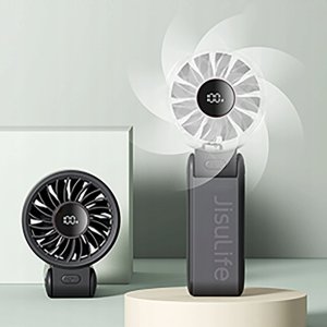 Wentylator Jisulife Mini wentylator Jisulife Handheld Fan Life7 3600mAh przenośny wiatraczek USB - czarny 7