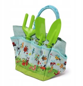 Esschert Design Narzędzia ogrodowe dla dzieci w torbie 5
