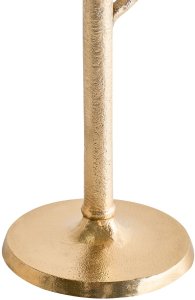 Beliani Świecznik KOSOR Metal 25 cm Złoty 5