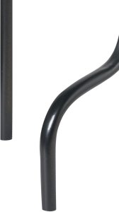 Beliani Świecznik PORRTELA Metal 50 cm Czarny 7