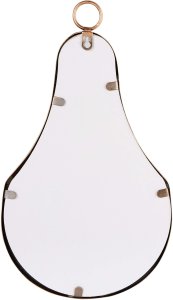 Beliani Świecznik wiszący BAZARNES Metal 45 cm Złoty 5