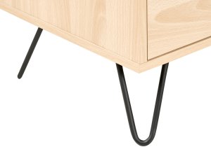 Beliani Szafka 2-drzwiowa CARDIGAN Jasnobrązowy 11