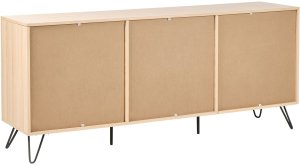 Beliani Szafka 2-drzwiowa CARDIGAN Jasnobrązowy 6