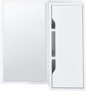 Beliani Szafka wisząca PALMAS 60 cm  Biały 6