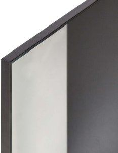 Beliani Szafka wisząca łazienkowa z lustrem JOINVILLE 60 cm Czarny 7