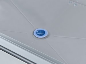 Beliani Szklarnia balkonowa NOVOLI Złamana biel 62 cm 9