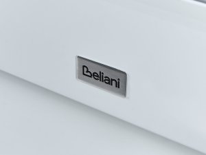 Beliani Szklarnia balkonowa NOVOLI Złamana biel 62 cm 10