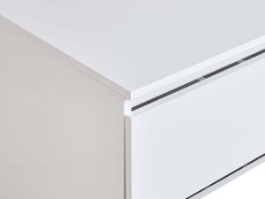 Beliani Wisząca szafka pod umywalkę SERRA 60 cm Biały 7