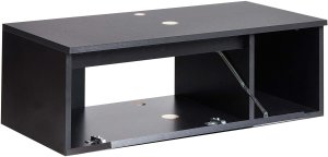 Beliani Wisząca szafka pod umywalkę RUPANCO 80 cm Czarny 5