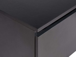 Beliani Wisząca szafka pod umywalkę RUPANCO 80 cm Czarny 8