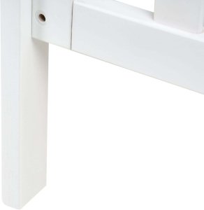 Beliani Łóżeczko dziecięce Drewno sosnowe KIAMA 60 x 120 cm Biały 11