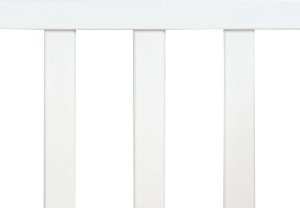 Beliani Łóżeczko dziecięce Drewno sosnowe KIAMA 60 x 120 cm Biały 10