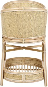 Beliani Łóżeczko dziecięce Rattan LAGRASSE 50 x 70 cm 5