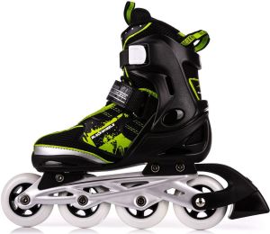Rolki Blackwheels Rolki regulowane Furio czarno-zielone r. 32-35 2