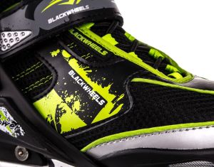 Rolki Blackwheels Rolki regulowane Furio czarno-zielone r. 32-35 6