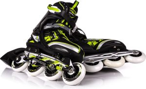 Rolki Blackwheels Rolki regulowane Furio czarno-zielone r. 32-35 7