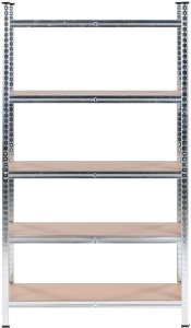 Beliani Regał magazynowy XITTA Metal 180 cm Srebrny 5