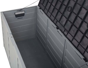 Skrzynia ogrodowa Beliani Skrzynia ogrodowa LOCARNO 112 cm 50 cm Szary 7