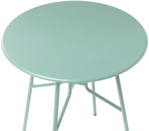 Beliani Stolik bistro TALTAL 64 cm Metal Jasnozielony 5