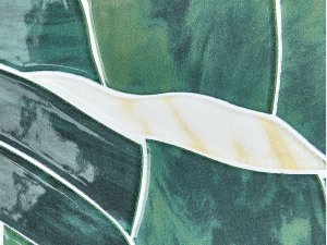 Beliani Stolik ogrodowy metalowy 60 cm czarny COZZANA 7