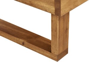 Beliani Stolik ogrodowy 110 x 60 cm jasny MARETTIMO 6