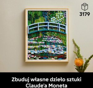 LEGO ART Claude Monet — Most nad stawem z liliami wodnymi (31220) 2
