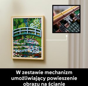 LEGO ART Claude Monet — Most nad stawem z liliami wodnymi (31220) 6