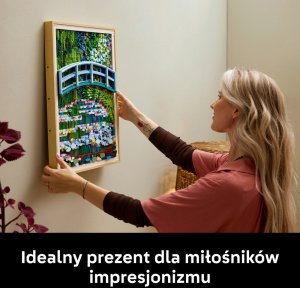 LEGO ART Claude Monet — Most nad stawem z liliami wodnymi (31220) 7