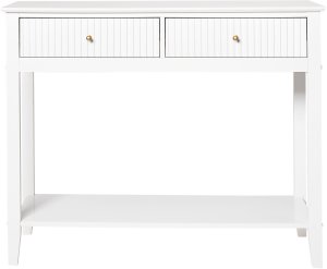 Beliani Konsola ASSISI Biały 4