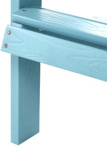 Beliani Krzesło ogrodowe dla dzieci jasnoniebieskie ADIRONDACK 7