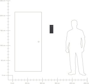 Kinkiet Beliani Lampa ścienna ogrodowa LED SAJUR Czarny 7