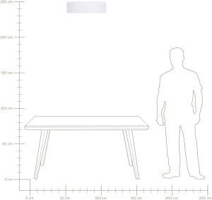 Lampa sufitowa Beliani Lampa sufitowa MAGNO Biały 8