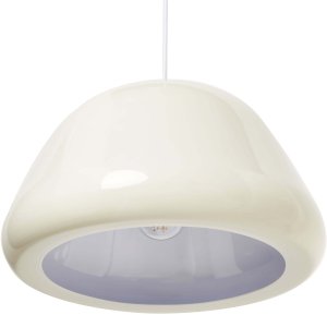 Lampa wisząca Beliani Lampa wisząca JOKU Metal Jasnobeżowy 7