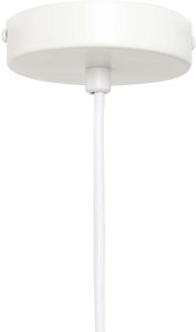 Lampa wisząca Beliani Lampa wisząca JOKU Metal Jasnobeżowy 9