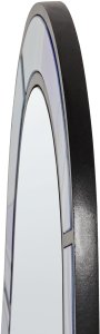 Lustro Beliani Lustro ścienne MONTSEC 49 cm 83 cm Fioletowy 6