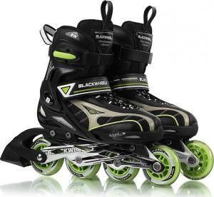 Rolki Blackwheels Rolki regulowane BW-690 czarno-zielone r. 36-39 2