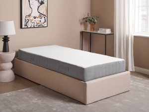 Beliani Materac kieszeniowy z pianką termoelastyczną FLUFFY Średnio twardy 90 x 200 cm 5