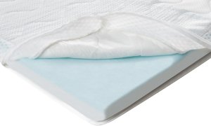 Beliani Materac nawierzchniowy topper żelowy piankowy 140 x 200 cm FROSTY 6