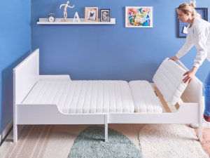 Beliani Materac piankowy na łóżko rozsuwane CLEVER Średnio twardy 90 x 130/160/200 cm 6