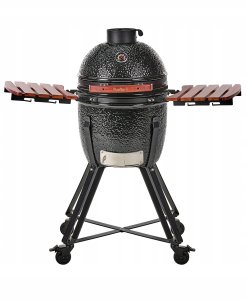 Beliani Grill węglowy KAMADO Ceramika Czarny 7