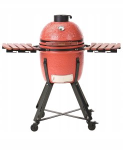 Beliani Grill węglowy KAMADO Ceramika Czerwony 7